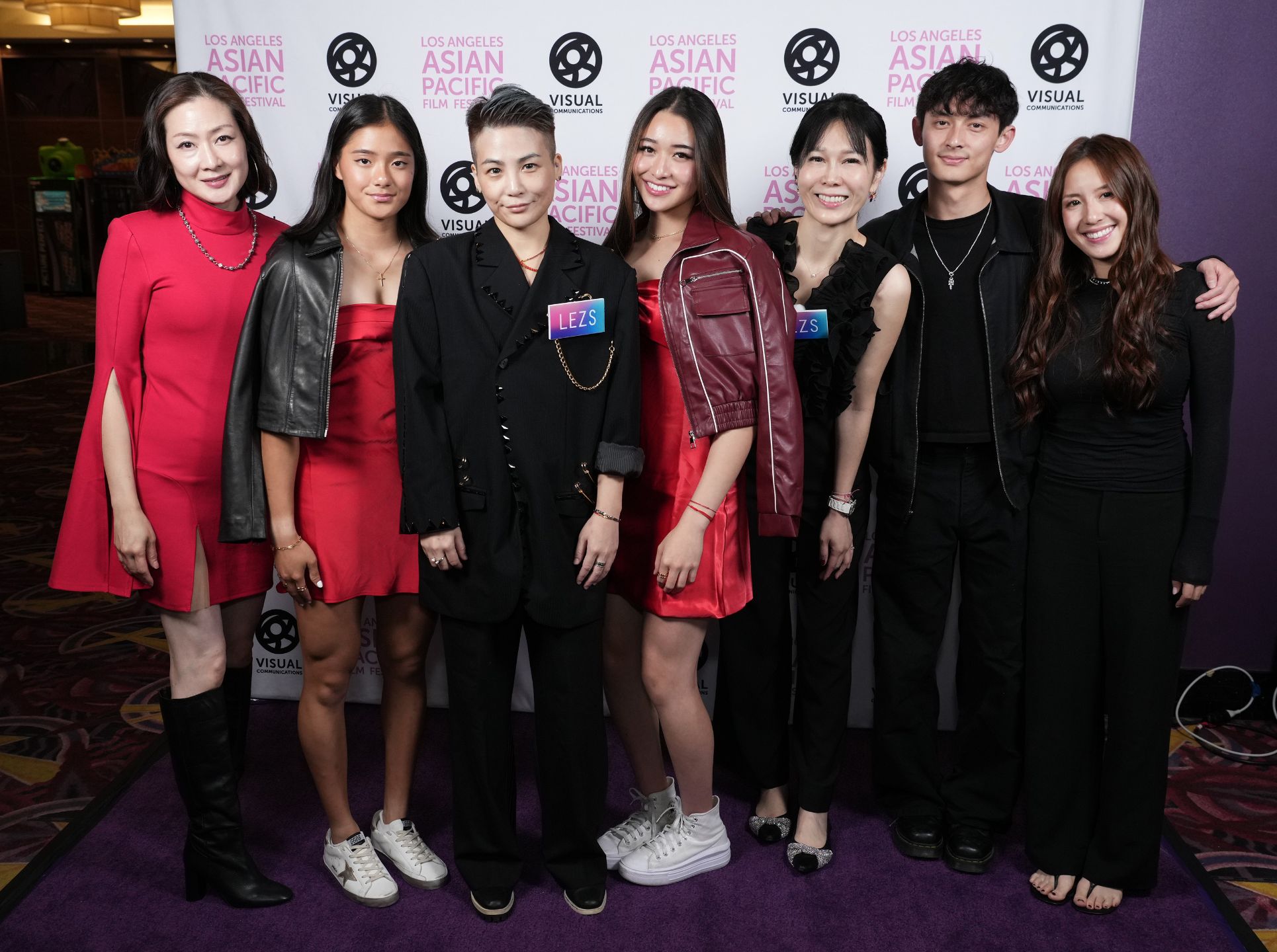 A group of Taiwanese filmmakers and festivalgoers from STAY HOT STAY CHILL